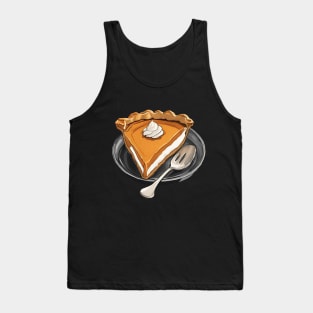 pumpkin pie, Thanksgiving, Halloween Tank Top